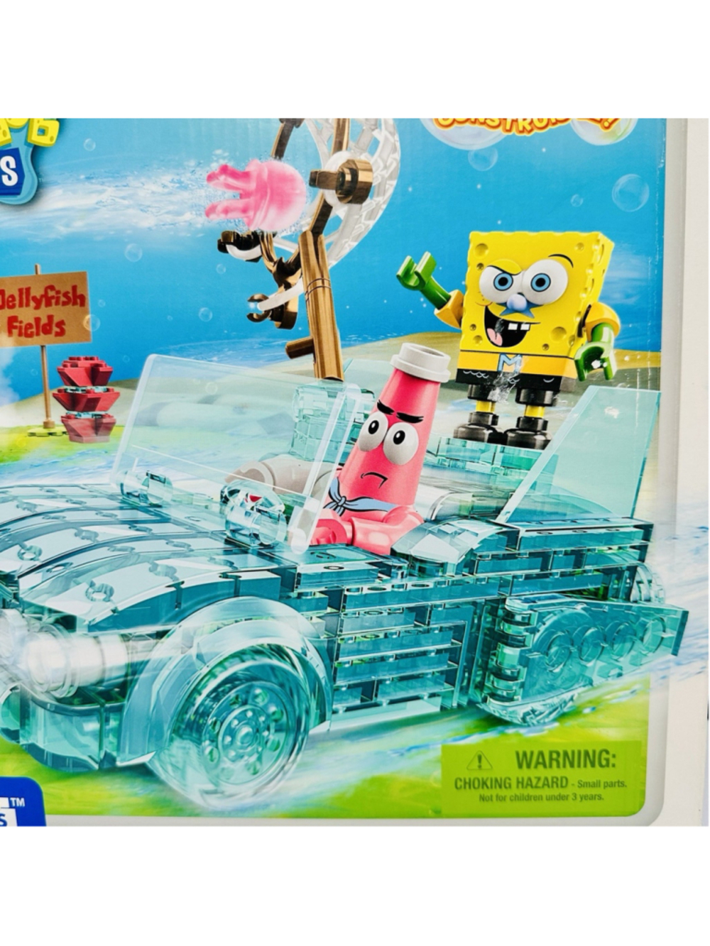 Mega Bloks Spongebob Squarepants Invisible Boatmobile Rescue Boat Sealed Box - Picture 4 of 10